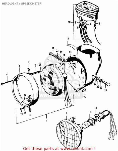 Speedometerassy For Ct90 Trail 1969 K1 Usa Order At Cmsnl