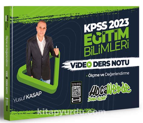 2023 KPSS Eğitim Bilimleri Ölçme ve Değerlendirme Video Ders Notları