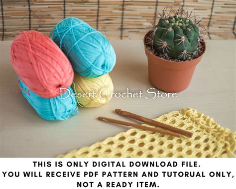 Crochet Bikini Set PDF Pattern And Tutorial Crochet Swimwear Pattern Tutorial Master