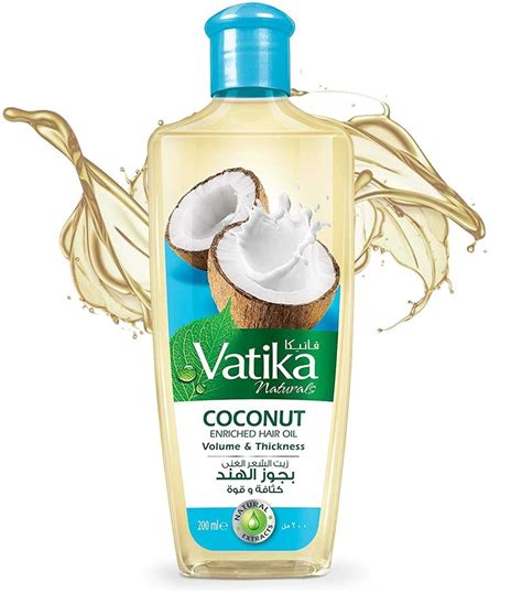 Масло для волос Dabur Vatika Coconut обогащенное кокосом из Индии