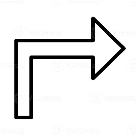 Direction Arrow Icon 21285528 Png