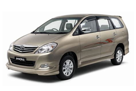 2010 Toyota Innova Wheel Tire Sizes PCD Offset And Rims Specs