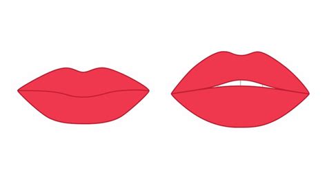 Red Lips Royalty Free Vector Image Vectorstock