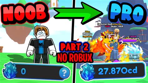 NOOB TO PRO F2P PART 2 NO ROBUX CHALLENGE ROBLOX SWORD FIGHTERS