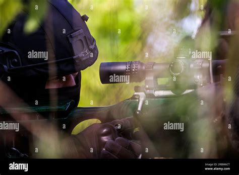 July 10.2023. Russia. Moscow oblast. Employees of the special forces of the Rosgvardiya during ...