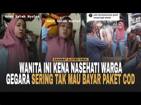 WANITA INI SELALU Tak Mau Membayar Paket COD Setiap Dia Pesan