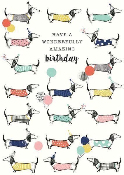 Birthday Dachshunds With Balloons Happy Birthday Dachshund Dachshund Birthday Happy Birthday