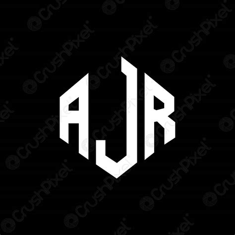 Ajr Letter Logo Design With Polygon Shape Ajr Polygon And Stock Vector 6023323 Crushpixel