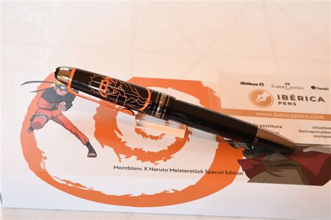 Pluma estilográfica Montblanc x Naruto Meisterstück LeGrand Ibérica