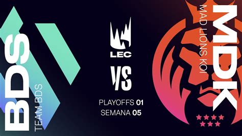 TEAM BDS VS MAD LIONS KOI PLAYOFFS 1 MAPA 2 LEC VERANO 2024