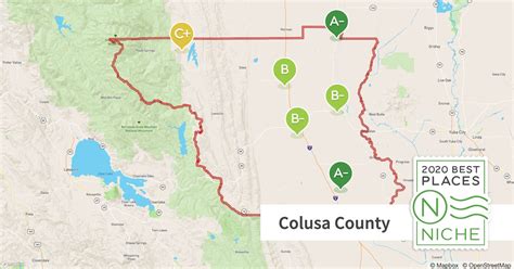 Colusa County Map