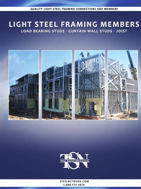 tsn-cold-formed-steel-framing-standard-stud-technical-catalog | PDF ...