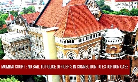 Mumbai Court Denies Bail To 2 Police Officers In Connection With