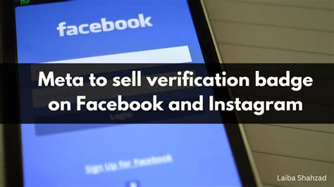 Meta To Sell Verification Badge On Facebook And Instagram