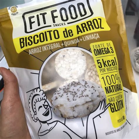 Fit Food Biscoito De Arroz Integral Quinoa Linhaça Review abillion