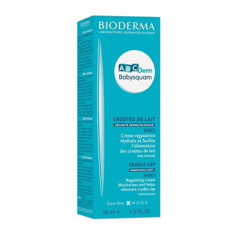 Babysquam Cradle Cap Abcderm 40ml Très Bonne Tolérance Bioderma Easypara