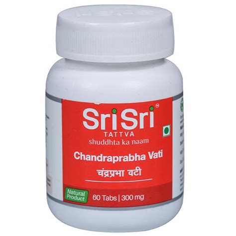 Buy Sri Sri Tattva Chandraprabha Vati 60 Tablets Online At Best Price