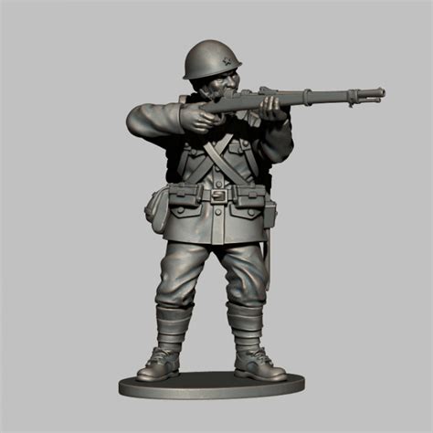 3D Printable Japanese Kempeitai by Wargames Atlantic