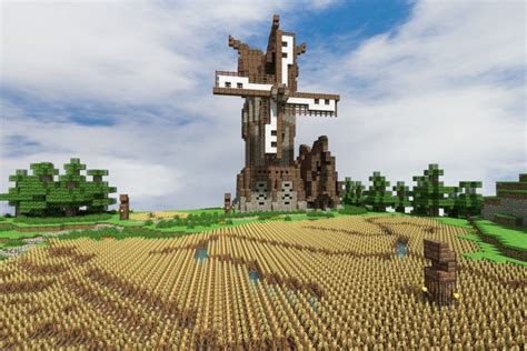 Medieval Windmill Minecraft Project | Windmill, Minecraft projects, Minecraft plans