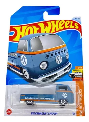 Hot Wheels Volkswagen T Pickup Azul Camioneta Cuotas Sin Inter S