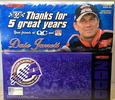 DALE JARRETT 2000 TAURUS LAST RIDE THANKS FOR 5 GREAT YEARS BANK 1