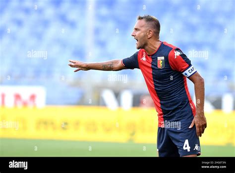 Foto Tano Pecoraro Lapresse Agosto Genova Italia Sport Calcio