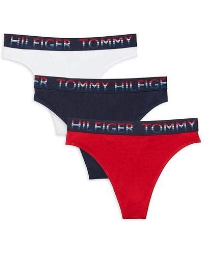 Red Tommy Hilfiger Lingerie For Women Lyst