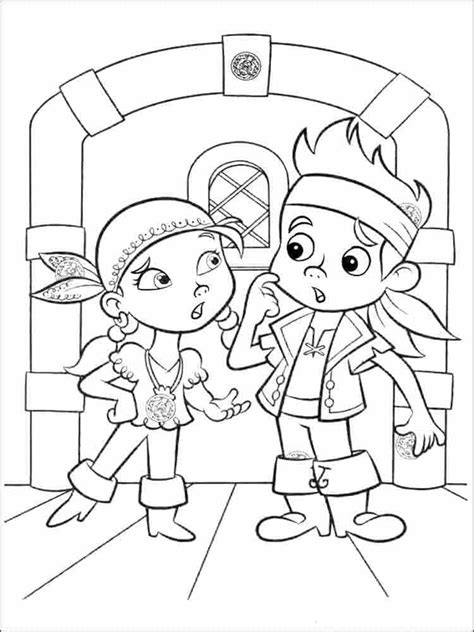 Coloriage Jake Et Les Pirates Imprimer Sur Coloriageenfant