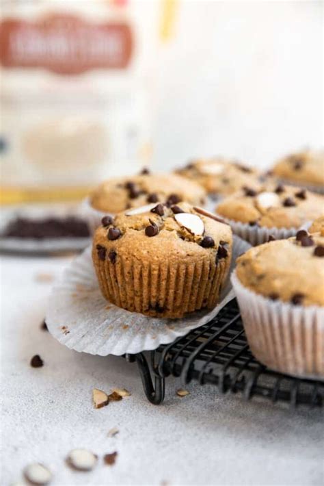 Almond Flour Chocolate Chip Muffins • Fit Mitten Kitchen