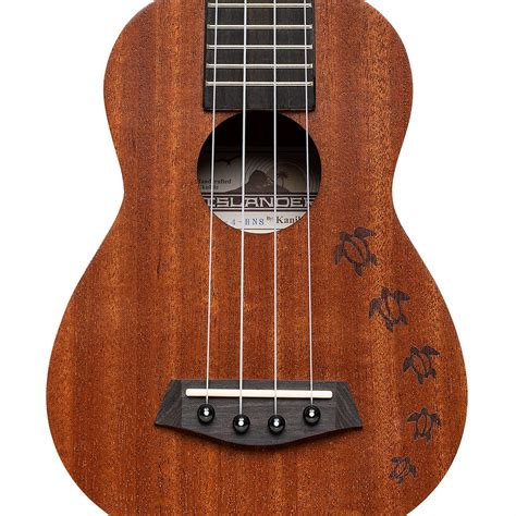 Islander Mahagoni Honu Sopran Ukul Dle We Love Ukulele