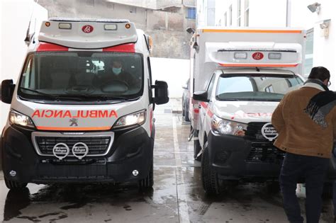 GOREPA ENTREGA AMBULANCIAS AL HOSPITAL DANIEL ALCIDES CARRIÓN PARA