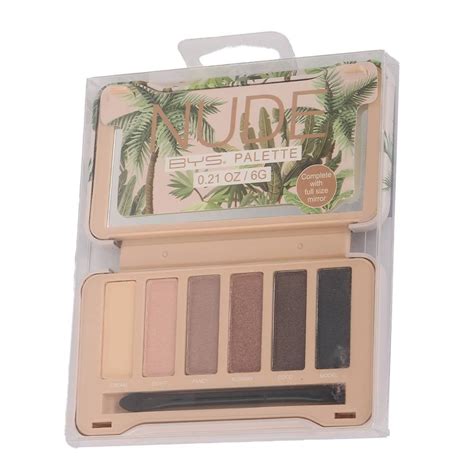 Paleta De Sombras Bys Nude 5 G Walmart