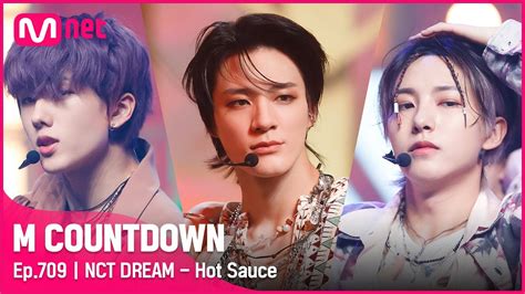 NCT DREAM Hot Sauce Comeback Stage 엠카운트다운 Mnet 방송 YouTube