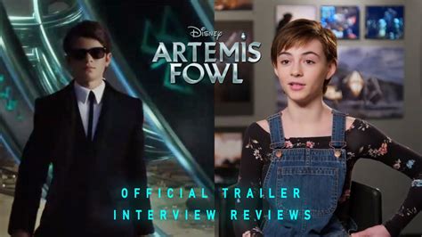 Disneys Artemis Fowl Official Trailer Interview Reviews 2020