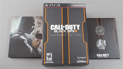 Call Of Duty Black Ops Ii Hardened Edition Ps Unboxing Youtube