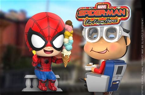 Hot Toys SPIDER MAN FAR FROM HOME MOVBI AND SPIDER MAN Hot Toys