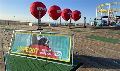 Tbs Brings Wipeouts Big Balls Experiential Activation To Santa Monica