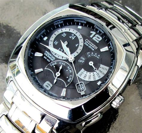 Citizen No Reserve Price Eco Drive Perpetual Black Dial Catawiki