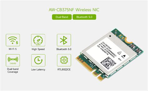 Amazon Waveshare Aw Cb Nf Dual Band Wireless Nic G Ghz Wifi