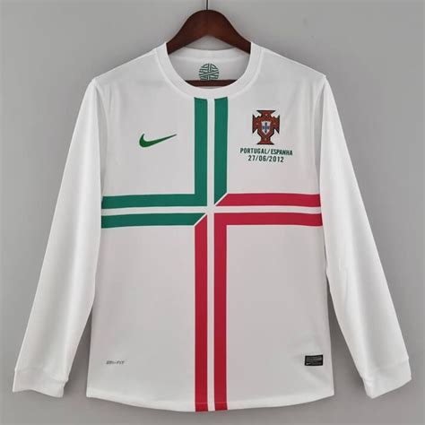 Portugal Euro 2012 Away Long Sleeve Retro Jersey – as worn by Ronaldo ...