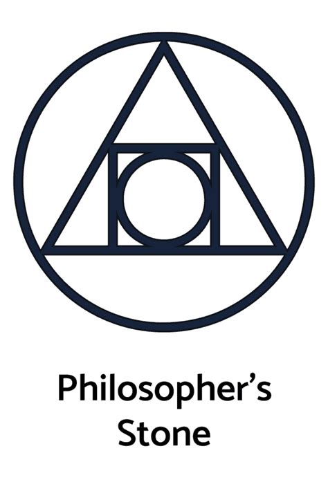 Philosopher's Stone Symbol - Symbols And Their Meanings