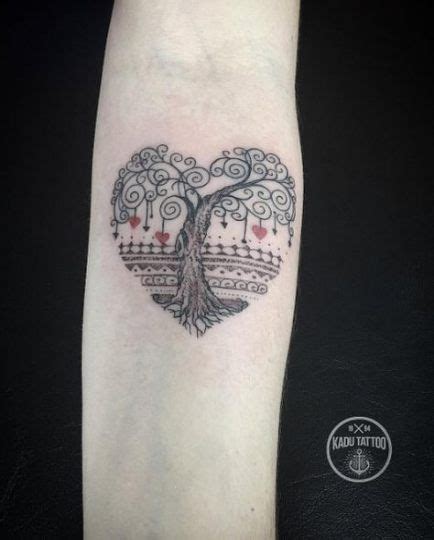 New Tattoo Heart Tree Style 47 Ideas Tattoos Tree Tattoo Small Tree