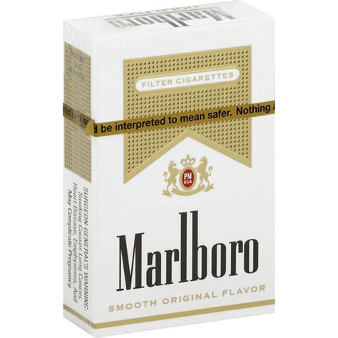 Marlboro Cigarettes, Filter, Gold Pack | Cigarettes | The Cameron Market