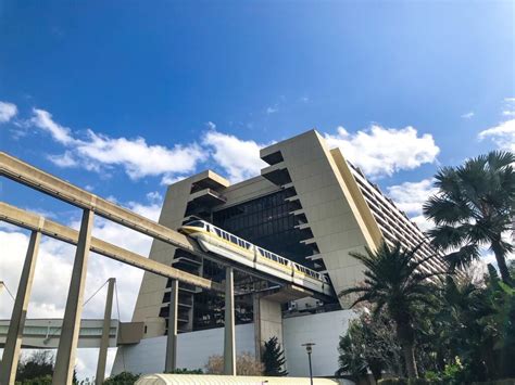 The Monorail At Disneys Contemporary Resort Wish Upon A Star With Us