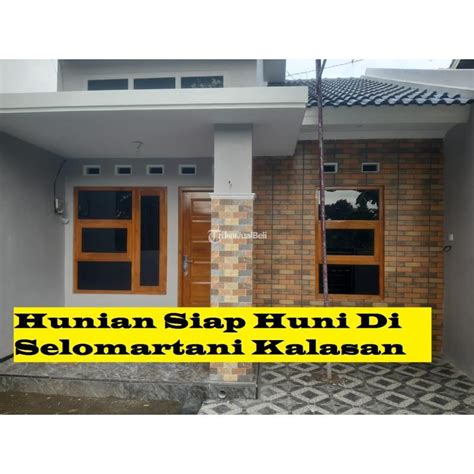 Jual Rumah Hunian Siap Huni Tipe Luas M Di Selomartani Kalasan