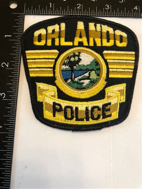 ORLANDO FL POLICE PATCH