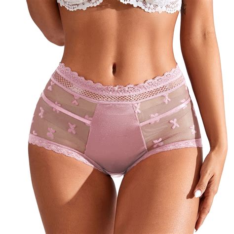 XZHGS Floral Summer Plus Size Womens Underwear Lace Seamless Bikini