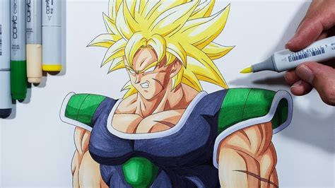 Easy Broly Drawing