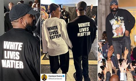 Kanye West Shocks While Wearing White Lives Matter T Shirt At