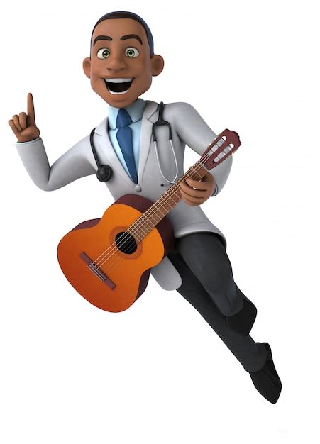 Premium Photo Fun Doctor Animation